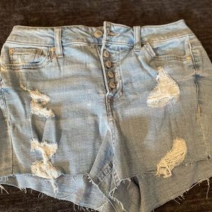 Blue spice jean shorts size 1
